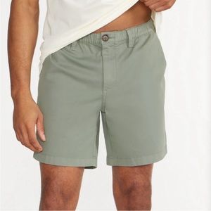 Chubbies Originals Stretch Twill 7" Short Forest Green Size Medium
